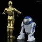 Kit di modellismo in plastica BANDAI Star Wars (L'ultimo Jedi) C-3PO e R2-D2