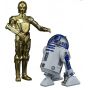 Kit di modellismo in plastica BANDAI Star Wars (L'ultimo Jedi) C-3PO e R2-D2