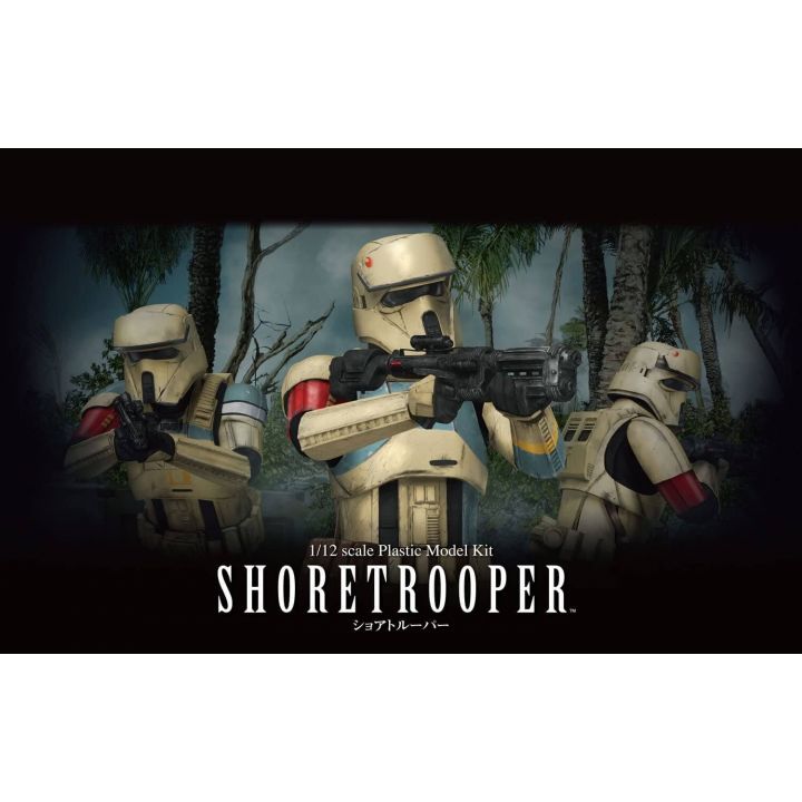 BANDAI Star Wars Shore Trooper Kit di modellismo in plastica