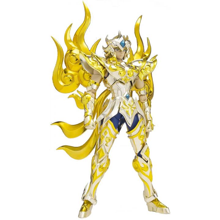 BANDAI Saint Seiya Myth Cloth EX Leo Aiolia Figure (God Cloth)