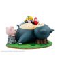 Mostro tascabile della serie G.E.M. di MegaHouse - Figura di Pokemon che dorme con Kabigon (Ronflex)