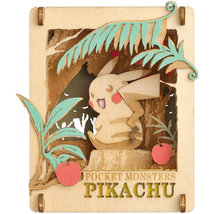 ENSKY PAPER THEATER Holz Stil PT-W05 Pokemon - Pikachu Mikke