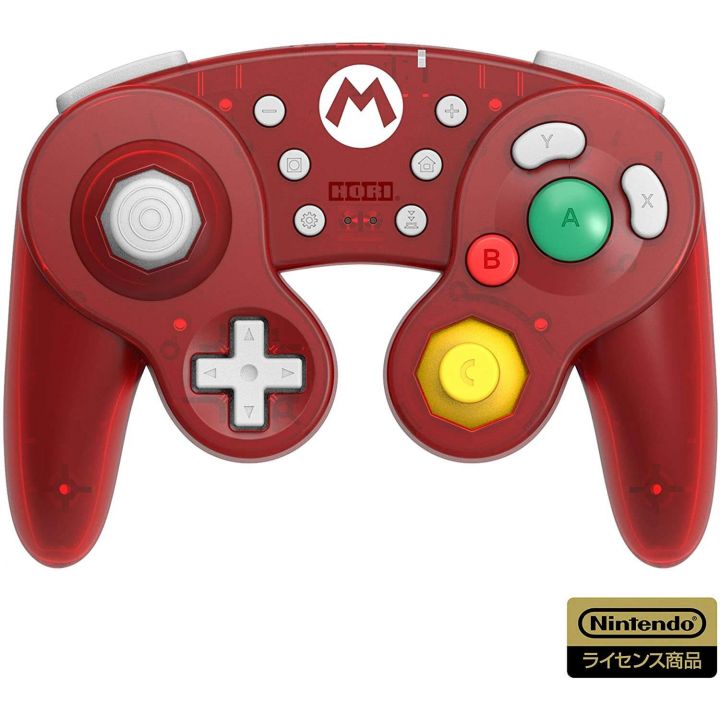 HORI NSW-273 Mando clásico inalámbrico para Nintendo Switch - Versión Super Mario