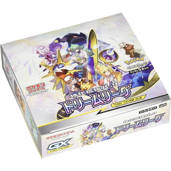 POKEMON CARD Sun & Moon (Tag Team GX) Pack de Expansión de Refuerzo - Dream League BOX