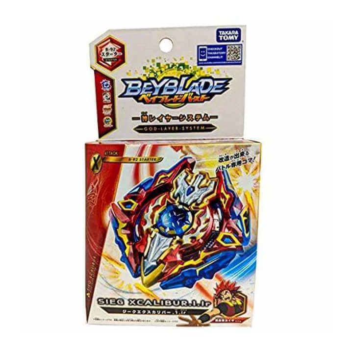 TAKARA TOMY Beyblade Burst B-92 StartersetSieg Excalibur. 1.Ir