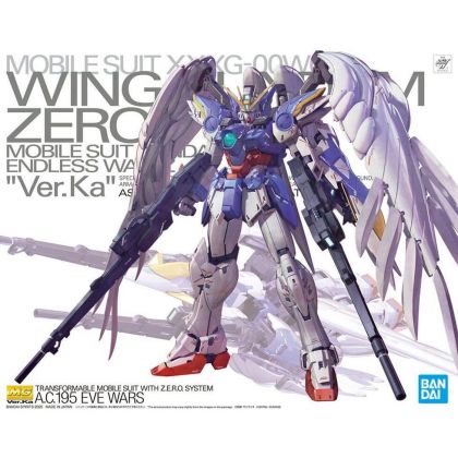 BANDAI MG Mobile Suit Gundam W Valzer senza fine XXXG-00W0 Wing Gundam Zero EW Ver.Ka Model Kit