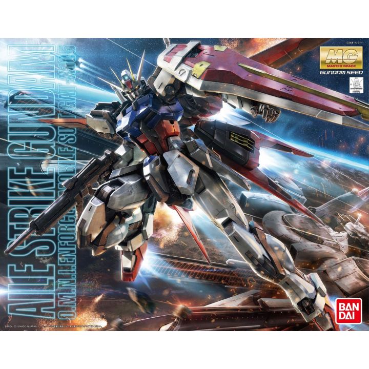 BANDAI MG Mobile Suit Gundam Seed Aile Strike Gundam GAT-X105 Ver. RM Model Kit