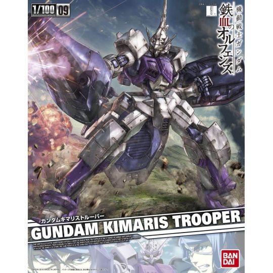 BANDAI Mobile Suit Gundam IBO Blooded Orphans - Kit de modelismo Gundam Kimaris Trooper