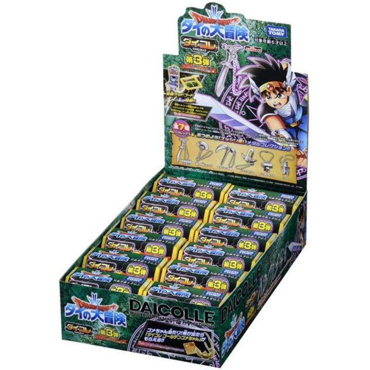 TAKARA TOMY Dragon Quest - Dai no Daiboken (Fly) DAICOLLE 3 Collection Box (12pcs)