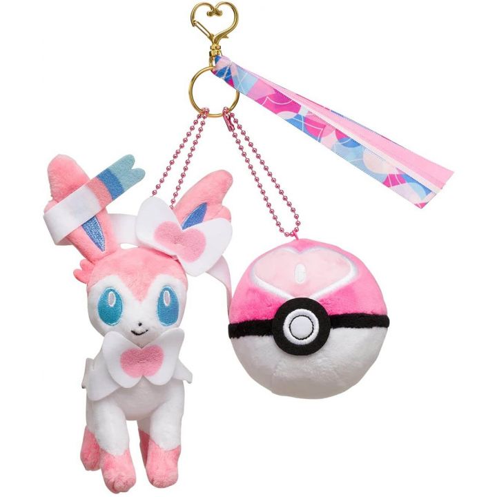 Pokemon Center Pair Mascot BALL FREAK Nymphia x Love Ball (Nymphali)