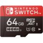 HORI - AD19-001 Tarjeta microSD Monster Hunter Rise de 64 GB y funda para Nintendo Switch