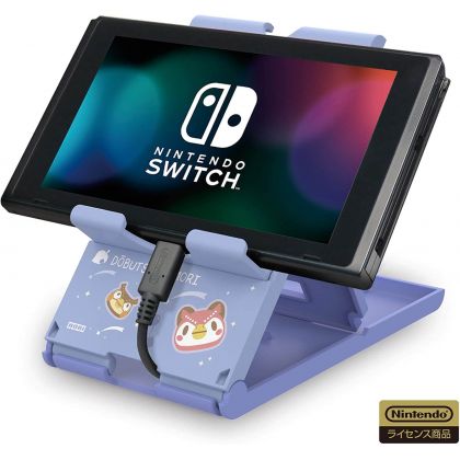 HORI AD27-001 Supporto da gioco Doubutsu no Mori (Animal Crossing) per Nintendo Switch