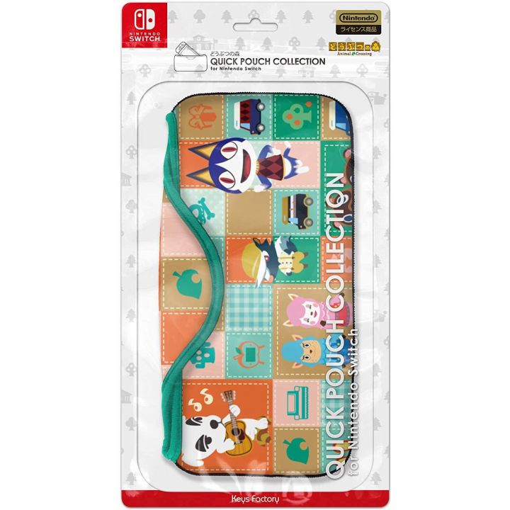 Keys Factory Quick Pouch Sammlung für Nintendo Switch Animal Crossing Serie Typ-A