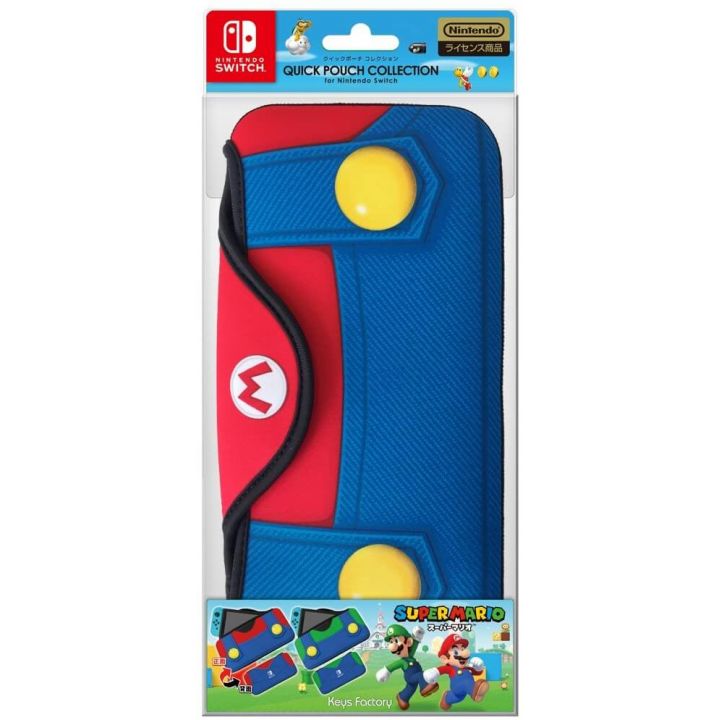 Colección de fundas rápidas Keys Factory para Nintendo Switch Super Mario Series Type-A