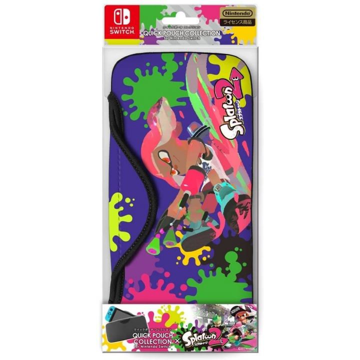 Colección de fundas rápidas Keys Factory CQP-001-1 para Nintendo Switch Splatoon 2 Tipo-A