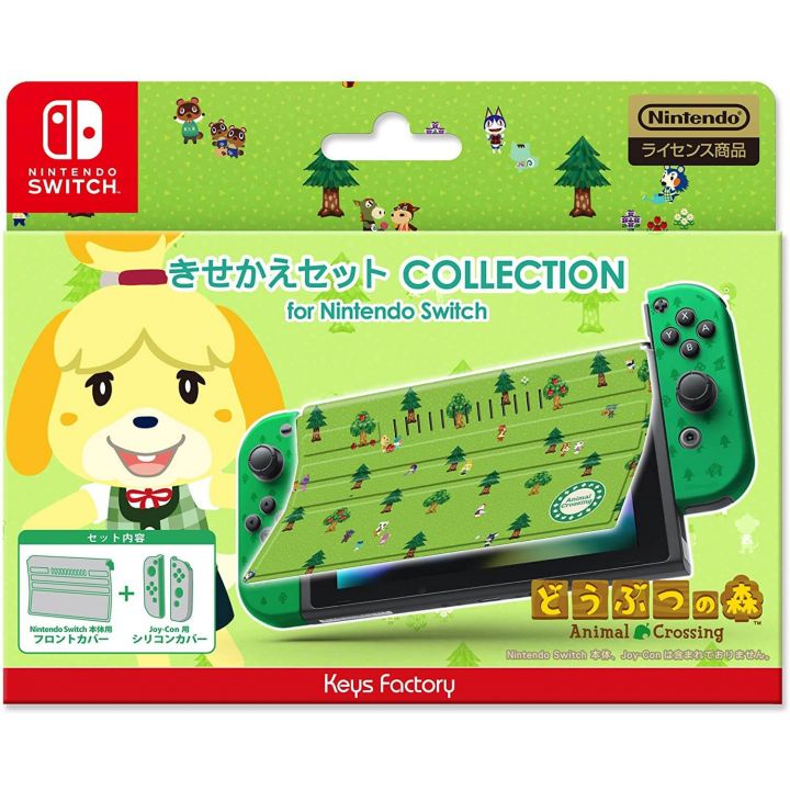 Keys Factory CKS-006-2 - Kisekae Set - Funda para Nintendo Switch - Animal Crossing Series Type-B