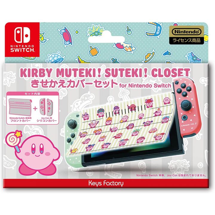 Keys Factory CKS-008-1 - Kisekae Set - Abdeckung für Nintendo Switch - Kirby Series Closet