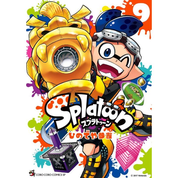 Splatoon vol.9 - Tentou Mushi Comics (version japonaise)