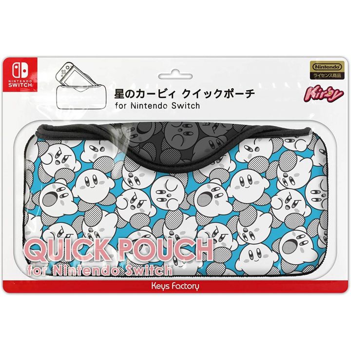 Keys Factory CQP-005-2 Funda rápida para Nintendo Switch Kirby Series