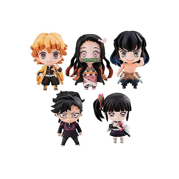 MEGAHOUSE Kimetsu no Yaiba (Demon Slayer) Tanjiro's Friends Mascot Set Figures