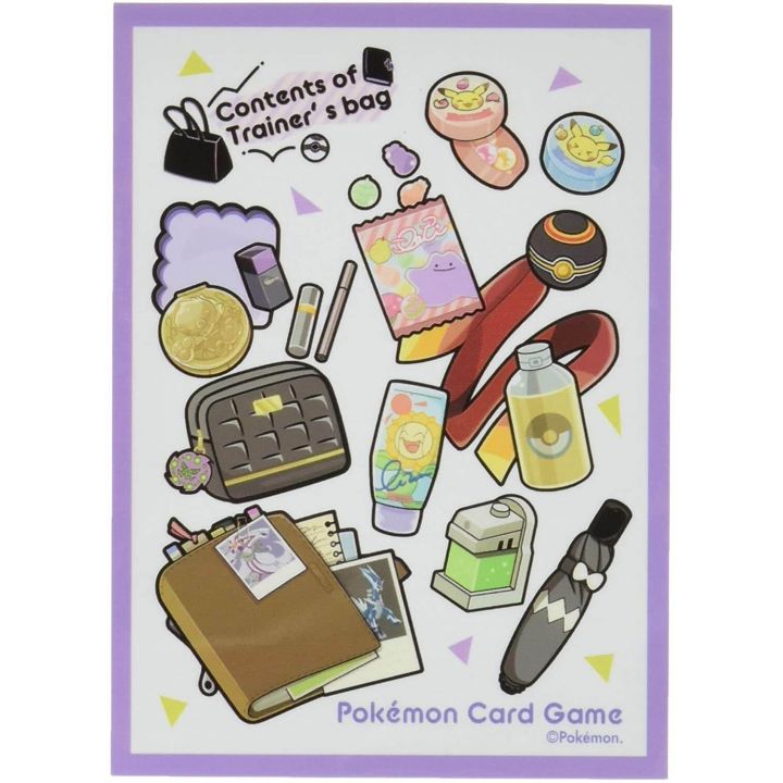 Pokémon Center Original Pokémon Kartenspiel Deck Shield - Inhalt der Tasche des Trainers PL