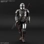 BANDAI - Star Wars: The Mandalorian - The Mandalorian (Beskar Armor) Silver Coating Ver. Model Kit Figura