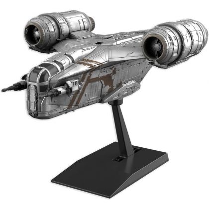 BANDAI - Star Wars: The Mandalorian - Kit de maquetas de vehículos Razor Crest Silver Coating Ver.