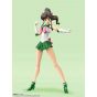 Bandai Tamashii Nations S.H. Figuarts Sailor Jupiter - Figura d'azione di Sailor Moon - Edizione a colori dell'animazione