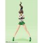 Bandai Tamashii Nations S.H. Figuarts Sailor Jupiter - Figura d'azione di Sailor Moon - Edizione a colori dell'animazione