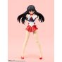 Bandai Tamashii Nations S.H. Figuarts Sailor Mars - Figura d'azione di Sailor Moon - Edizione a colori dell'animazione -.