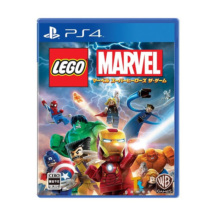 WARNER ENTERTAINMENT JAPAN LEGO Marvel Super Heroes Das Spiel [PS4 Software]