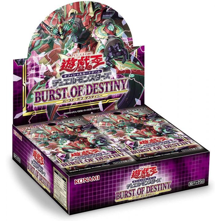 Yu-Gi-Oh OCG Duel Monsters RÁFAGA DEL DESTINO CAJA