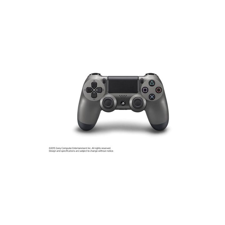 SCE Sony Computer Entertainment Inc. Controller wireless DUALSHOCK ( Dual Shock ) 4 [ Nero acciaio per PS4] CUH-ZCT1J