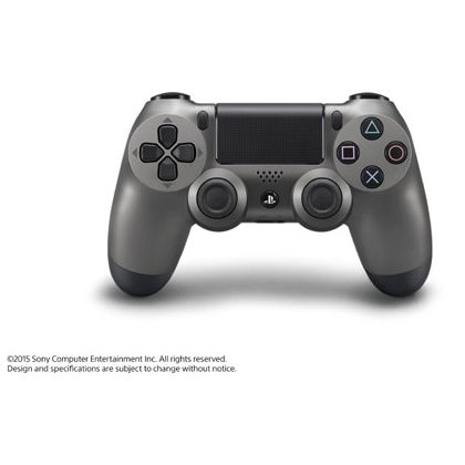 SCE Sony Computer Entertainment Inc. Controller wireless DUALSHOCK ( Dual Shock ) 4 [ Nero acciaio per PS4] CUH-ZCT1J