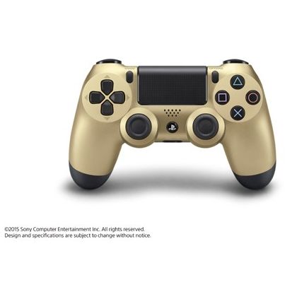 SCE Sony Computer Entertainment Inc. Controller wireless DUALSHOCK ( Dual Shock ) 4 CUH-ZCT1J [ Oro per PS4