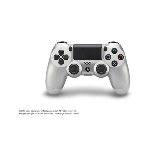 SCE Sony Computer Entertainment Inc. Controller wireless DUALSHOCK ( Dual Shock ) 4 CUH-ZCT1J [ Argento per PS4]