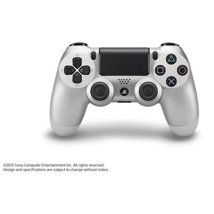 SCE Sony Computer Entertainment Inc. Controller wireless DUALSHOCK ( Dual Shock ) 4 CUH-ZCT1J [ Argento per PS4]