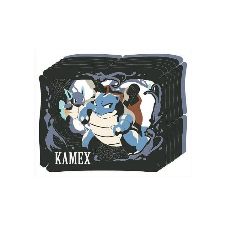 ENSKY Paper Theater PT-023 Pokemon Kamex (Blastoise)