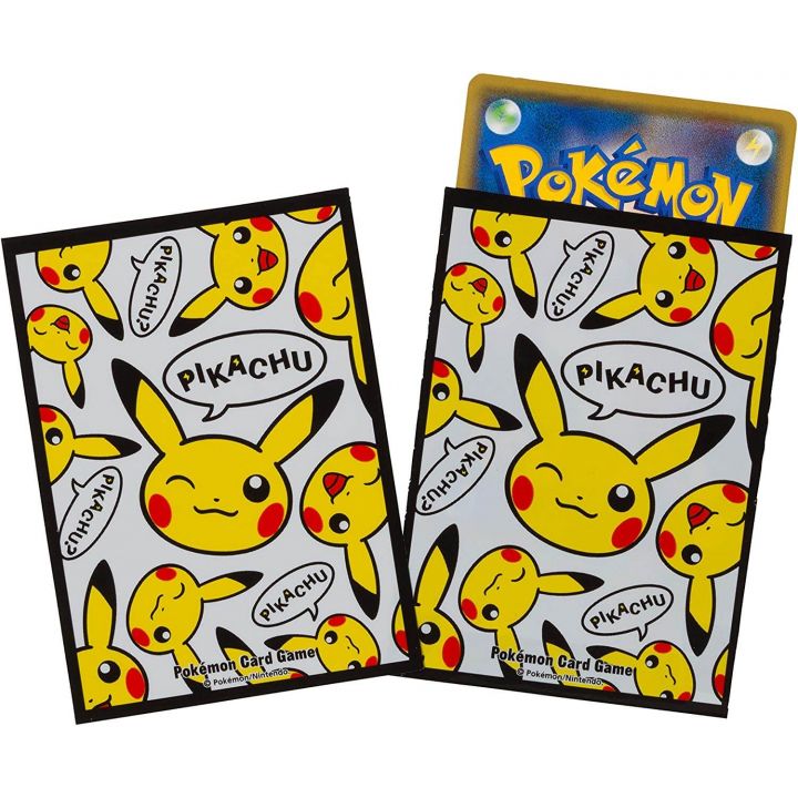 Escudo de Baraja del Juego de Cartas Pokémon Original del Centro Pokémon - PIKACHU PIKACHU