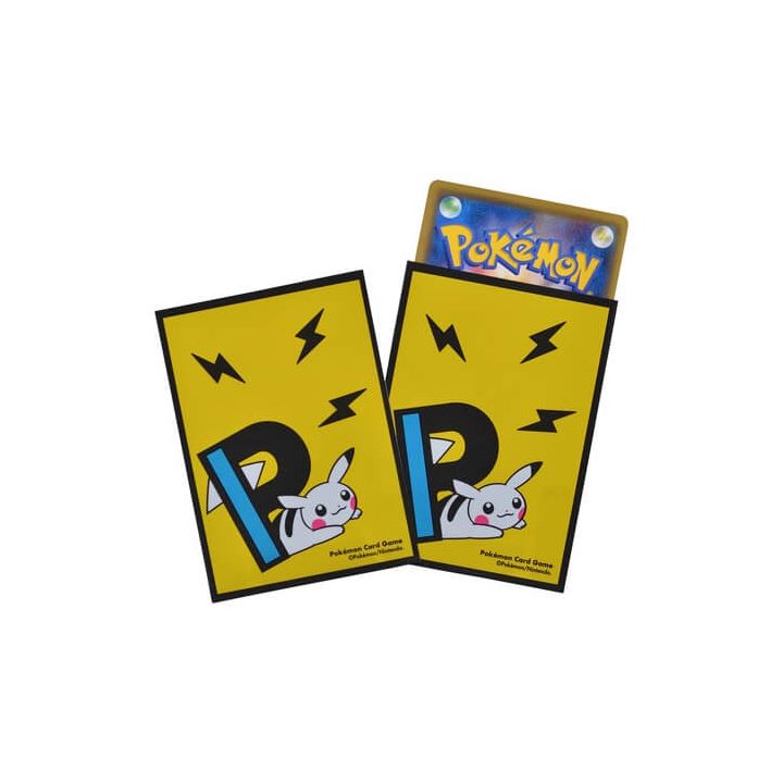 Pokémon Center Scudo per mazzi di carte originali del gioco di carte Pokémon - PIKAPIKACHU YE