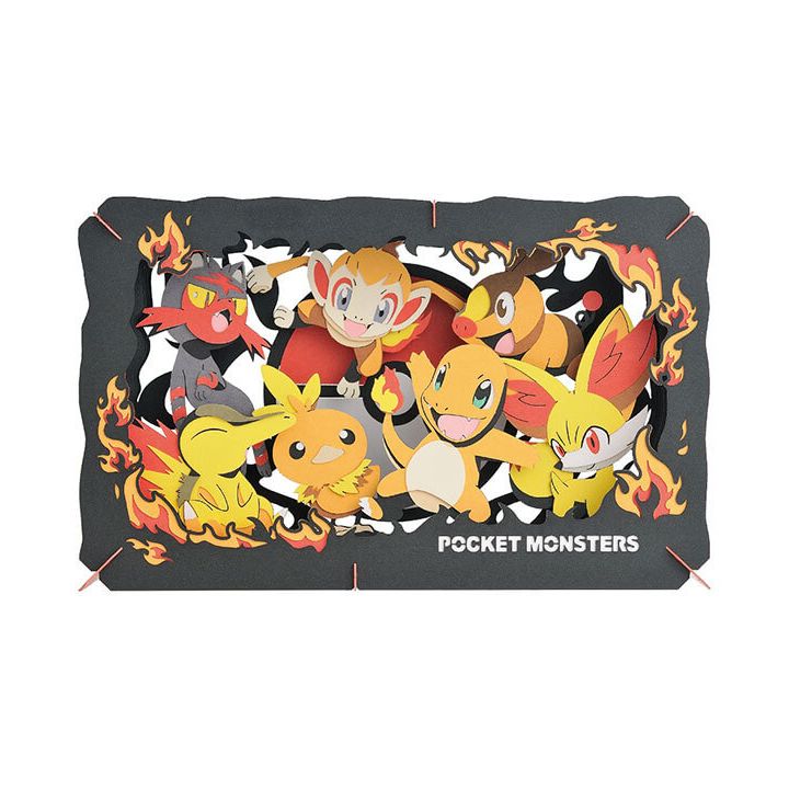 ENSKY Paper Theater PT-L07 Pokemon Type: Fire