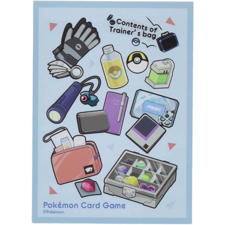 Pokémon Center Original Pokémon Card Game Deck Shield - Contents of Trainer's bag GR