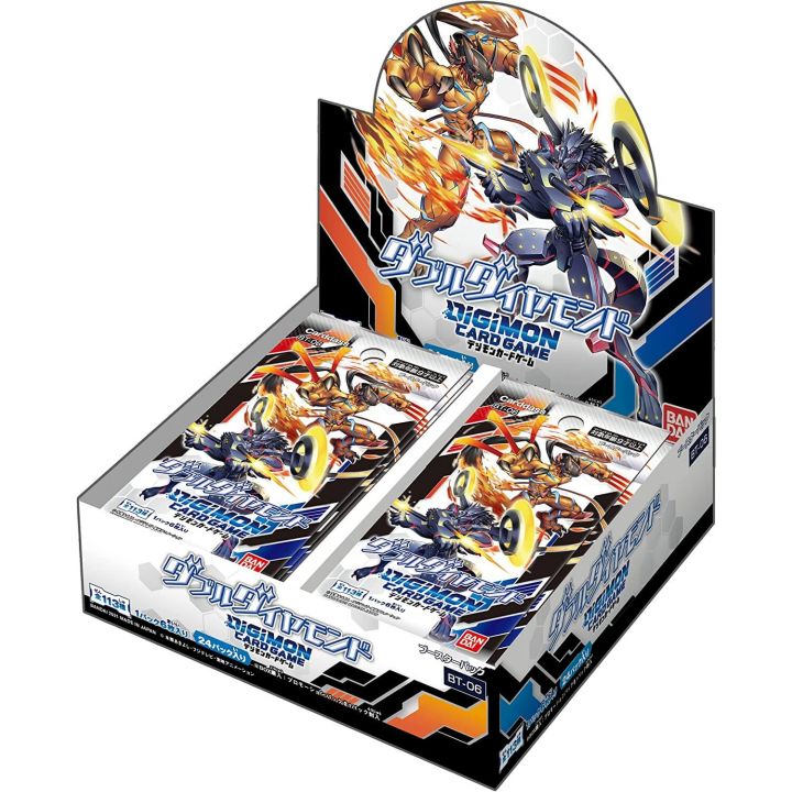 Bandai - Digimon Card Game Booster Doble diamante【BT-06】(CAJA)