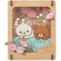 ENSKY - Teatro di carta in legno stile Rilakkuma PT-W13