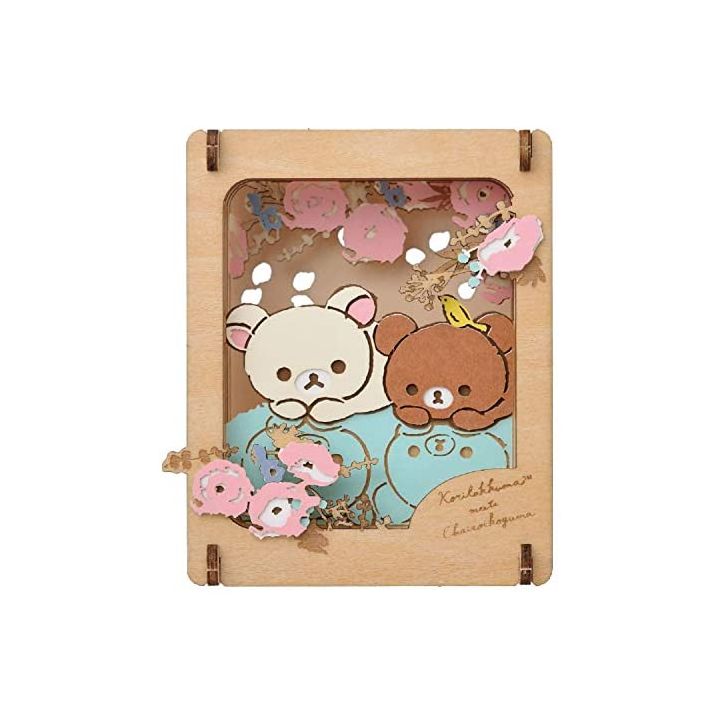 ENSKY - Teatro di carta in legno stile Rilakkuma PT-W13