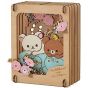 ENSKY - Teatro di carta in legno stile Rilakkuma PT-W13