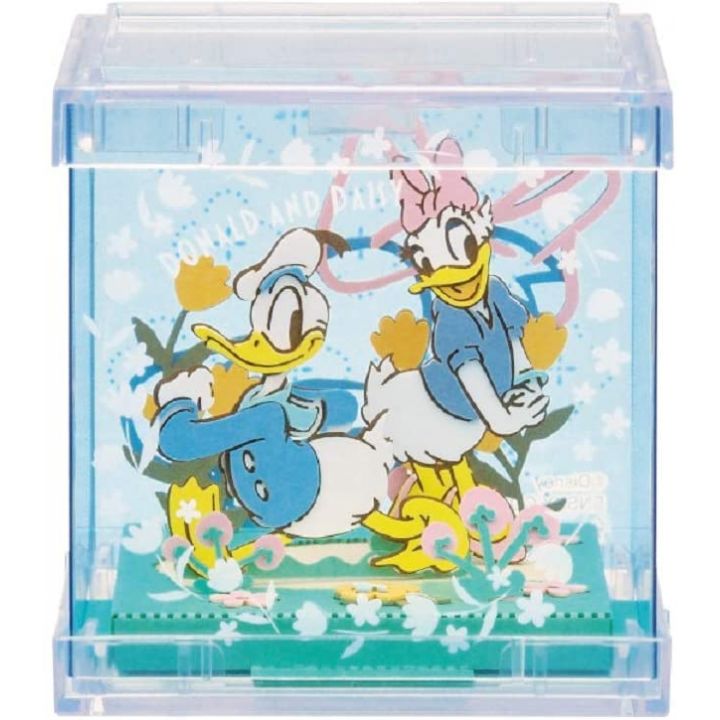 ENSKY - Cubo teatro di carta DISNEY PTC-09 Donald & Daisy