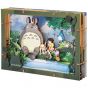 ENSKY - GHIBLI Mon voisin Totoro Premium Paper Theater Wood Style PT-WP02