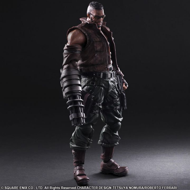 SQUARE ENIX - Final Fantasy VII REMAKE Play Arts Kai No.2 - Personaggio d'azione di Barret Wallace