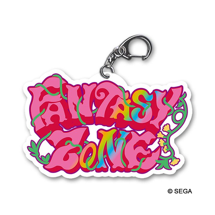 MCUxSEGA Collabo Goods - Fantasy Zone Keyholder